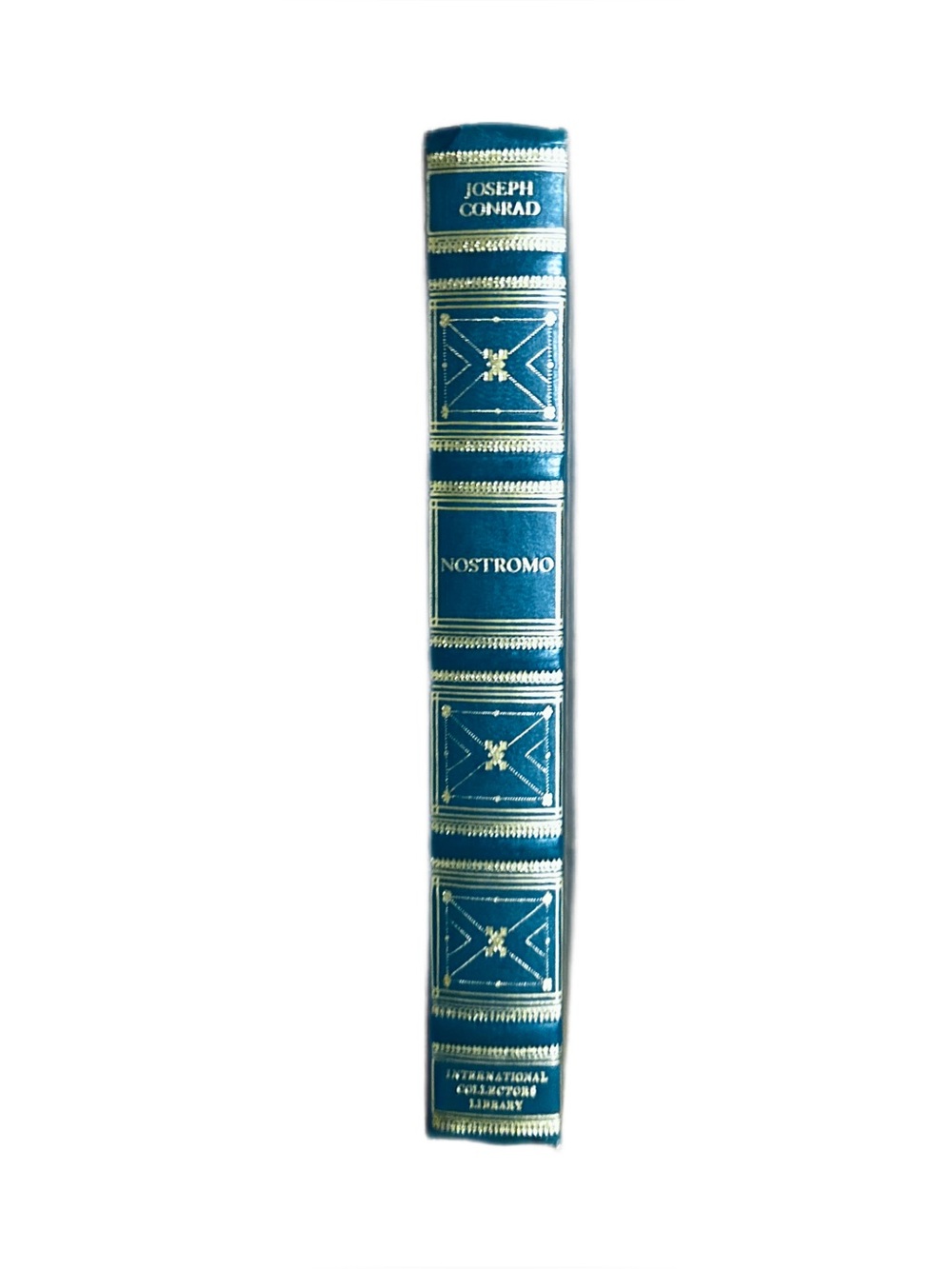 Nostromo ~ Joseph Conrad ~ 1904 ~ Doubleday ~ Hardcover Leather Book